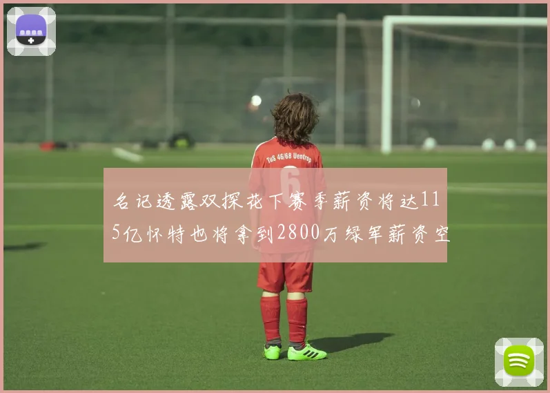 名记透露双探花下赛季薪资将达115亿怀特也将拿到2800万绿军薪资空间依旧紧张